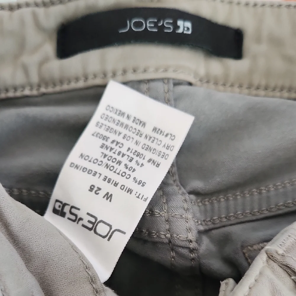 Joe's Jeans Women's Mid Rise Jeggings - Sage Olive - Picture 7 of 8